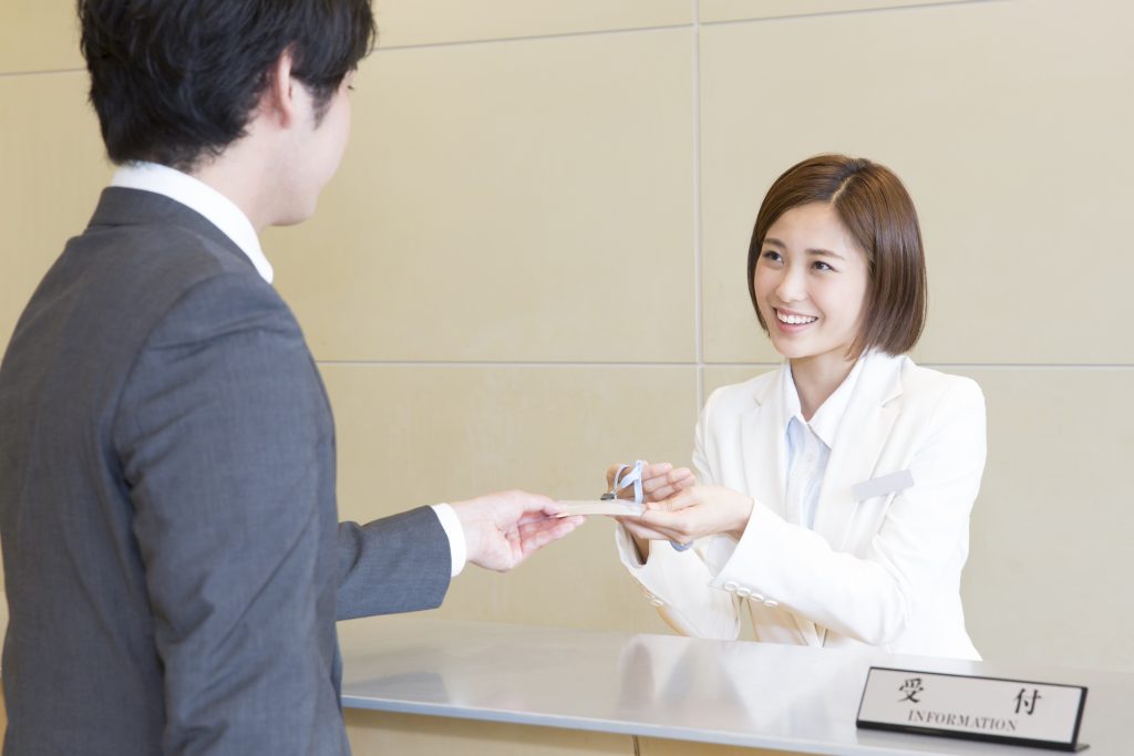 コンシェルジュ付き~ご利用者様とご来客の方に安心を~